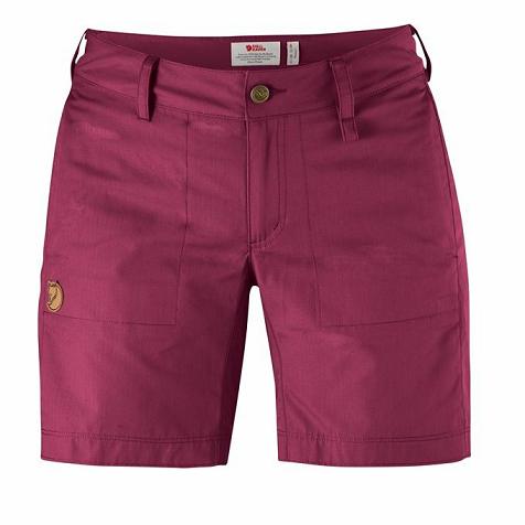 Fjällräven Women Abisko Shorts Red PH85275 Philippines